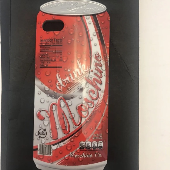 Moschino Drink Apple iPhone 5/5S Case With Box - Picture 4 of 8